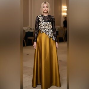 Oded S. Provisor Haute Couture Ballgown M